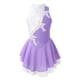 thumbnail image 3 of Vestido de Leotardos de Ballet para patinaje artístico para niñas, sin mangas, lentejuelas brillantes, decorado Floral, espalda hueca, traje de Ballet de salón, 3 of 5