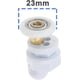thumbnail image 3 of 8pcs 23mm Shower Door Rollers Bathroom Sliding Glass Door Pulleys Ultra-Quiet Replacement Wheels 23mm Diameter Wheels for Steam Room Shower Door, 3 of 5