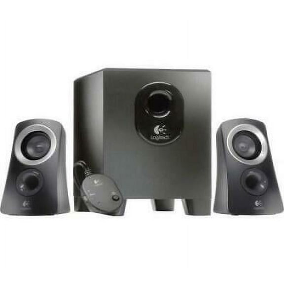 Logitech Z313 2.1 Speaker System - 25 W RMS - Black (980000382)