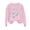 Pink D, variant on Enjoytime Women's Sweatshirt Halloween Pumpkin Print Long Sleeve Crew Neck Sweatshirts Fall Loose Funny Casual Pullover Tops