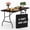 Black, variant on HaiNova 5ft Folding Table, Portable Heavy Duty Picnic Table with Portable Handle, Durable, Suitable for Dinner, Wedding, Camping, White.