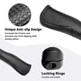 thumbnail image 4 of Empuñaduras de manillar de bicicleta Himiway, ergonómicas, de goma antideslizante, 13,7 cm, 4 of 7