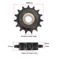 thumbnail image 2 of 2 Pcs ANSI #40 Roller Chain Idler Sprocket 15mm Bore, 1/2" Pitch, Hardened 15 Teeth Tensioner Sprocket, 2 of 5