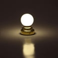 thumbnail image 4 of Lámpara de iluminación LED de techo blanca con forma de globo en miniatura para casa de muñecas 3X 1:12 con batería, 4 of 8