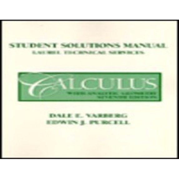 Pre-Owned Student Solutions Manual Paperback