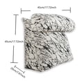 thumbnail image 3 of Soft Triangle Cushion For Bed Headboard Comfortable Support Pillow Backrest For Reading Relaxing In Bedroom Head Pillow Four Styles, 3 of 5
