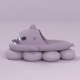 thumbnail image 1 of Shark Slippers Non-slip Shower Bathroom Slippers Soft Summer Slide Sandals For Girls And Boys New, 1 of 3