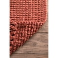 thumbnail image 3 of nuLOOM Daniela Chunky Jute Brick 3' x 5' Farmhouse Area Rug, 3 of 5