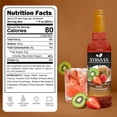 thumbnail image 3 of Syruvia Kiwi Strawberry Pure Cane Syrup 25.4 fl Oz With Pump, 3 of 6