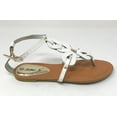 thumbnail image 3 of Victoria K Women's Gladiator Multi Loops Crossover Sandals, 3 of 5