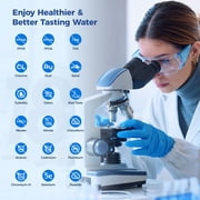 Countertop Reverse Osmosis Water Purifier with 6-Stage RO Filtration, Mineralization, and Smart Display Hydrofast B100 Ro Water Filter System