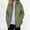 Army Green jacket for women, variant on Usmixi 2023 Winter Womens Puffer Coat Quilted Coat for Women Long Sleeve Casual Solid Side Slit Cotton Jacket Open Front Button Lapel Lightweight Thin Down Outerwear with Pocket Up to 65% off