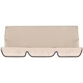 thumbnail image 3 of Porch Swing Cushion Replacement Cover Beige Swing Seat Cushion Cover, 3 of 5