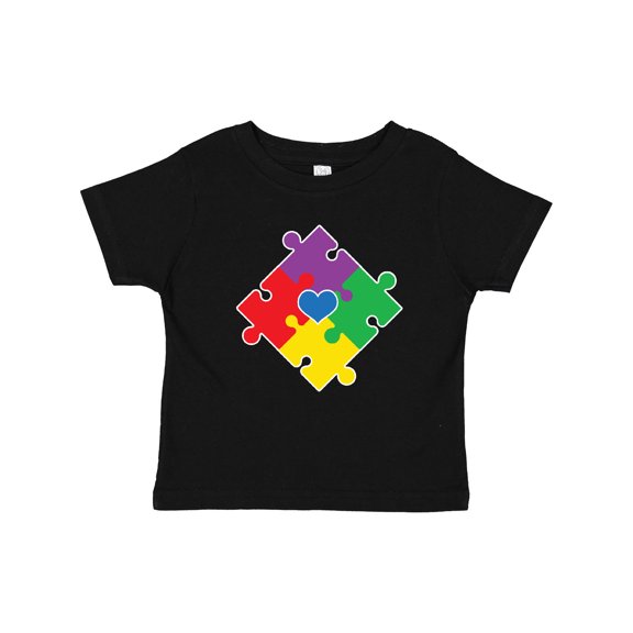 Inktastic Autism Awareness Month Puzzle Boys or Girls Baby T-Shirt