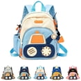 thumbnail image 4 of ibiyuan School Bag for Primary School for Ages 3rd 4th 5th 6th Lightweight Cartoon Double Shoulder Pack Soft Padded Back for Daily Outdoor Outings, 4 of 9