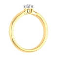 thumbnail image 2 of 1/5 Carat 6-Prong Set Diamond Solitaire Engagement Ring Band in 14K Yellow Gold (Ring Size 10.75), 2 of 5
