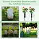 thumbnail image 5 of Flores artificiales Timcorr para cementerio 2 juegos, 5 of 5