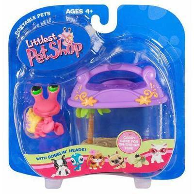 NEW Littlest Petshop LPS Hasbro Shyly Seashore Orange Crab #52 Toy 