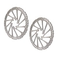 thumbnail image 3 of 2 Pcs Bike Disc Brake Rotor, Lightweight Road Bike Brake Rotor, Hollow Design Bicycle Rotor with 12 Bolts for Road Bike, 3 of 7