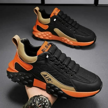 

Men Shoes Air Cross Border Platform Rubber Men s Sneaker Summer Men Sneakers Non-Slip Male Tennis Shoes Gym Running Sports Shoes