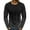Black, variant on Men’s Tie Dye T Shirt Casual Hip Hop Long Sleeve Gym Athletic Tee Top Hipster Night Club Shirt Fall Clothes Black L