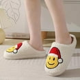 thumbnail image 5 of BERANMEY Christmas Slippers for Womens Plush Warm Cute Slippers Womens Mens Fuzzy House Slippers Christmas Gifts For Girls Women Girlfriend, 5 of 8