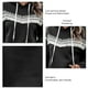 thumbnail image 5 of Sudadera con capucha para mujer, empalme de encaje, manga larga, cordón, sudadera con capucha para mujer, para el trabajo diario, escuela, negro, L, 5 of 6