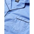 thumbnail image 4 of GHSDFBB Mens Woven Plain-Weave Pajama Set, 4 of 4
