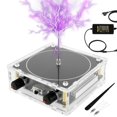 thumbnail image 1 of MesaSe Bluetooth Music Coil Bluetooth Music Teslas Coil Touchable Artificial Lightning Arc Plasma Loudspeaker Wireless Transmission for Science Teaching Experiment Model, 1 of 8