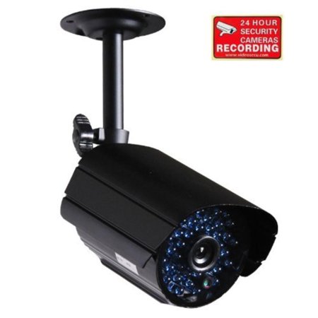 520tvl Camera - CCTV Outdoor Security Camera IR Infrared Day Night Vision Weatherproof 520TVL High Resolution Surveillance Camera CC2, Affordable day night CMOS security camera.., By VideoSecu