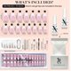 thumbnail image 3 of Press On Nails de la serie French Tip Pink de SXC Cosmetics, 3 of 9