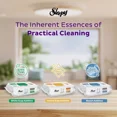 thumbnail image 4 of Sleepy Easy Clean Surface Cleaning Towel with Herbal Soap Additive – Extra Shine - 3pk/100ct, 4 of 6
