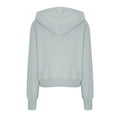 thumbnail image 5 of QATAINLAV Sweatshirt for Women with Pockets Solid Casual Half Zip Hoodies Thumb Hole Long Sleeve Hooded Pullover Going Out Tops Gray S Mother's Day Gifts, 5 of 7
