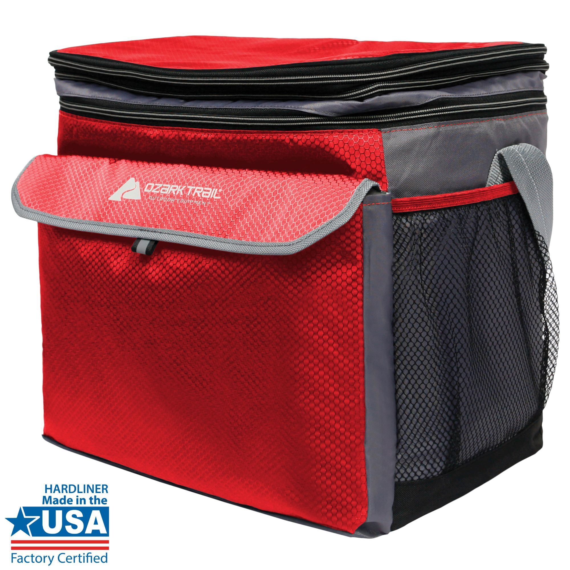 Ozark Trail 36 Can Soft-Sided Cooler, Red