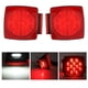 thumbnail image 4 of Luces traseras LED para remolque de 12 V, paquete de 2, función dual para giro, freno y marcha atrás, aptas para camiones y vehículos recreativos, 4 of 8