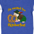 thumbnail image 4 of Inktastic I'm Excited for Oktoberfest with Cute Hedgehog Boys or Girls Baby Bodysuit, 4 of 5