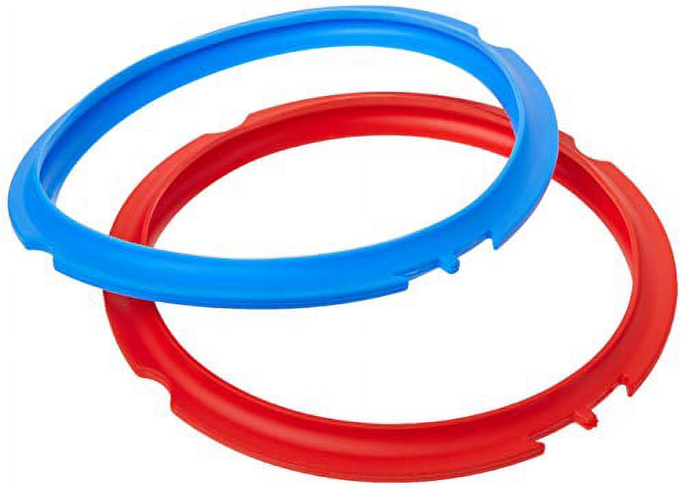 Instant Pot Sealing Ring 2 Pack 8 Quart Red/Blue