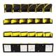 thumbnail image 4 of Soporte de pared para cañas de pescar, soporte para hasta 6 cañas, soporte vertical para cañas de pescar, antideslizante para almacenamiento en garaje, 4 of 6