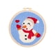 thumbnail image 2 of Christmas Series Hands- Material Bag Beginner's Entry Embroidery Kit Fabric, 2 of 5
