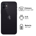 thumbnail image 3 of iPhone 12 mini 64GB ROM Negro Desbloqueado Reacondicionado, 3 of 5