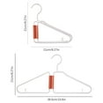 thumbnail image 2 of organization and storage,Foldable Coat Hanger 1pcs Plastic Travel Hangers Portable Folding Clothes Hangers Travel Accessories Foldable Clothes Drying Rack For Travel,Green, 2 of 7