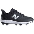 thumbnail image 2 of New Balance Women's Fresh Foam Velo V3 Syn Low Molded Fastpitch Softball Cleat Black/White Wide 11, 2 of 9