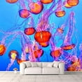 thumbnail image 2 of IDEA4WALL 4pcs Nature Peel and Stick Wallpaper Removable Wall Murals Large Wall Stickers for Home Decoration, 66"x24", 2 of 4