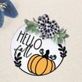 Themed 3D Pumpkin Leaf Door Sign Wall D cor Rustic Farmhouse Style themed-3d-pumpkin-leaf-door-sign-wall-d-cor-rustic-farmhouse-style