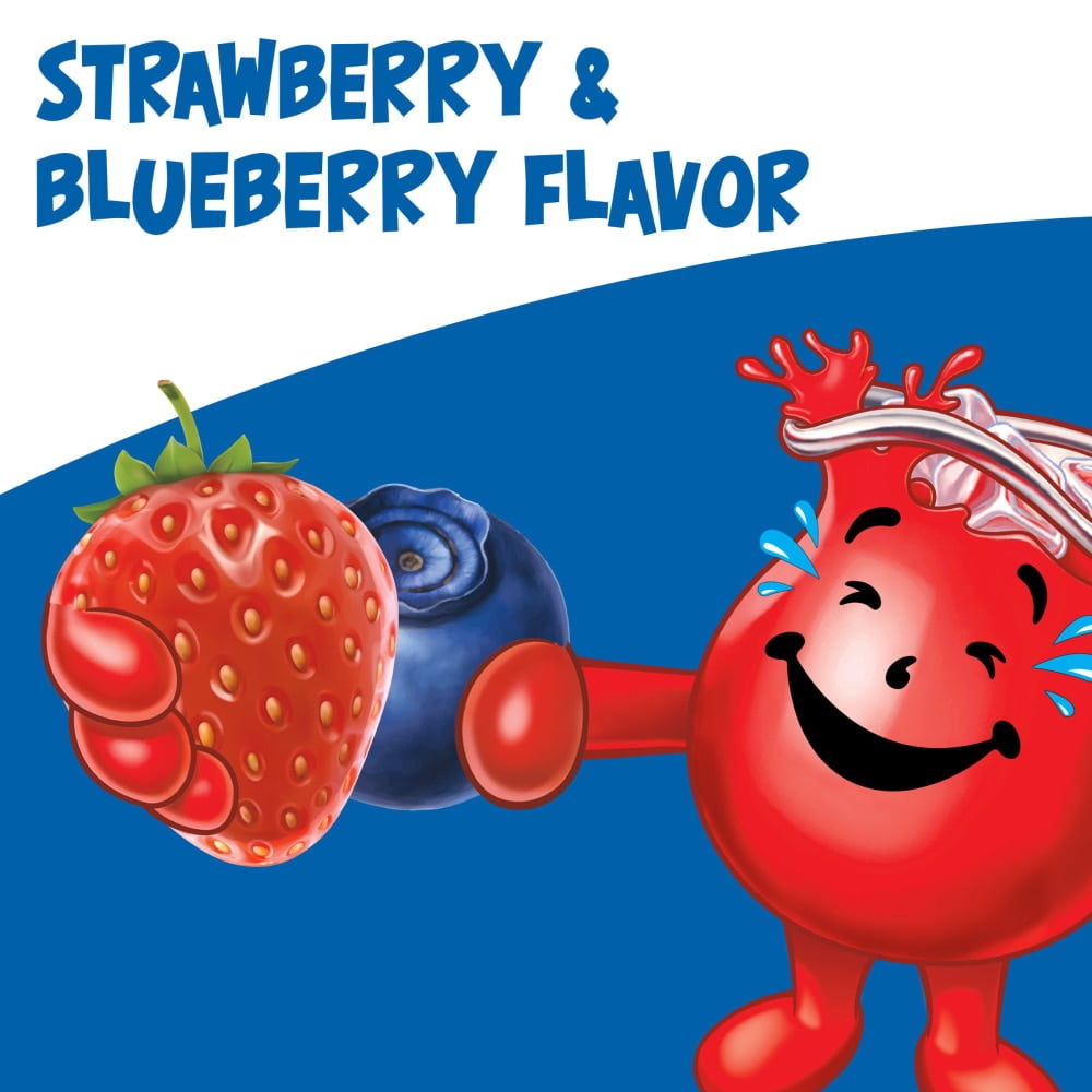 Kool-Aid Bursts Berry Blue Drink 6 ct - 5 Pack