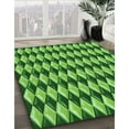 thumbnail image 3 of Ahgly Company Machine Washable Indoor Square Transitional Green Area Rugs, 8' Square, 3 of 7