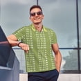 thumbnail image 4 of Fuzoiu Multiplication Table1 Print Men's Polo Shirts Short Sleeve,Golf Shirts for Men,Mens Golf Shirt Moisture Wicking Quick-Dry-Small, 4 of 6
