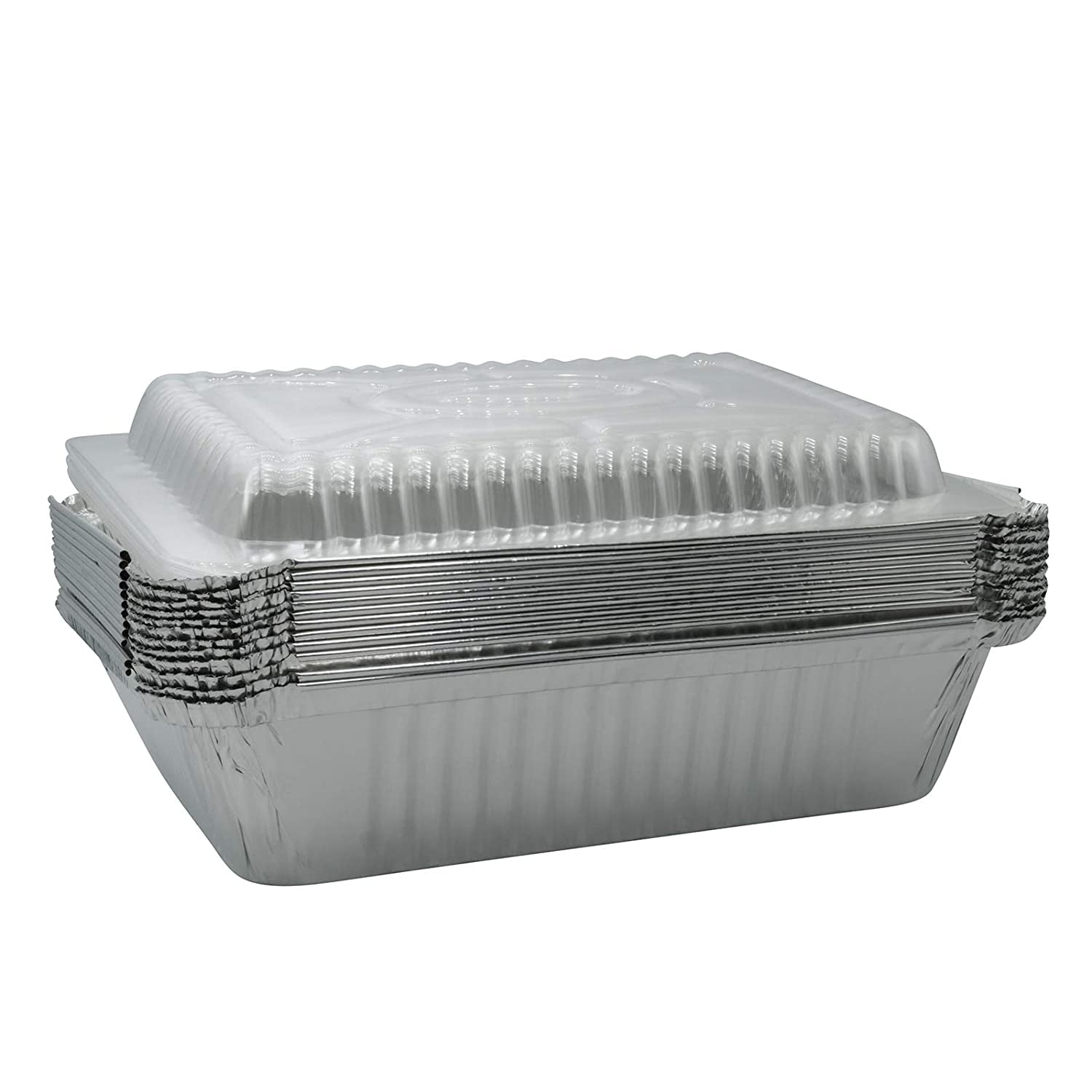 Lot45 Aluminum Catering Pan 3 Sections, 10pk - Disposable Aluminum Tray  Foil Pans, Oven Pans Take Out Pans for Catering
