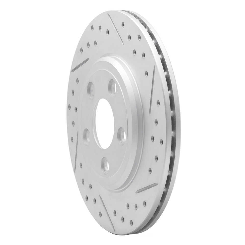 Dynamic Friction Company 830-54046R DFC Geoperformance Rotor - Drilled and Slotted