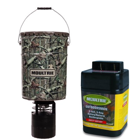 New Moultrie 6 5 Gallon Pro Hunter Bucket Style Hanging Feeder